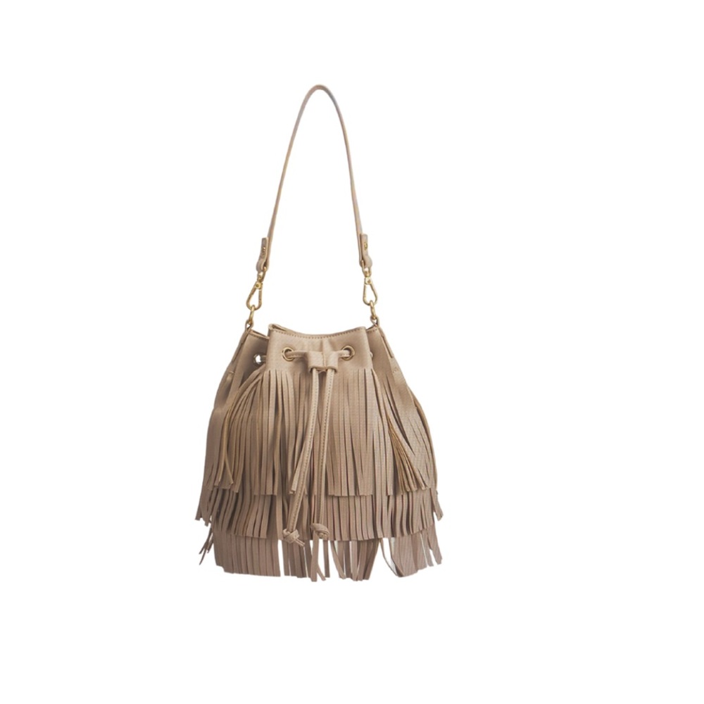 Brand New Medium Fringed Shoulder Bag